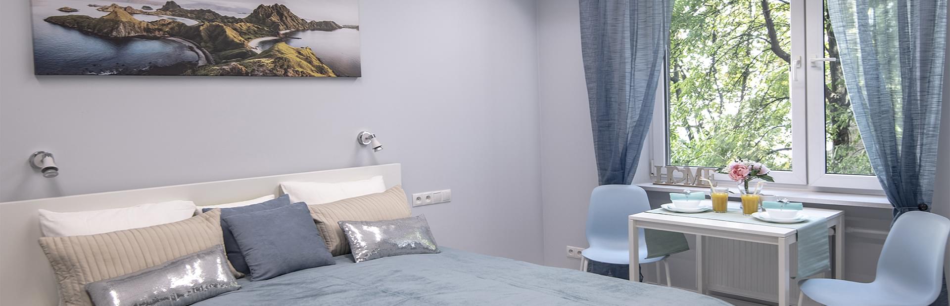 Apartment Salon Bed Window