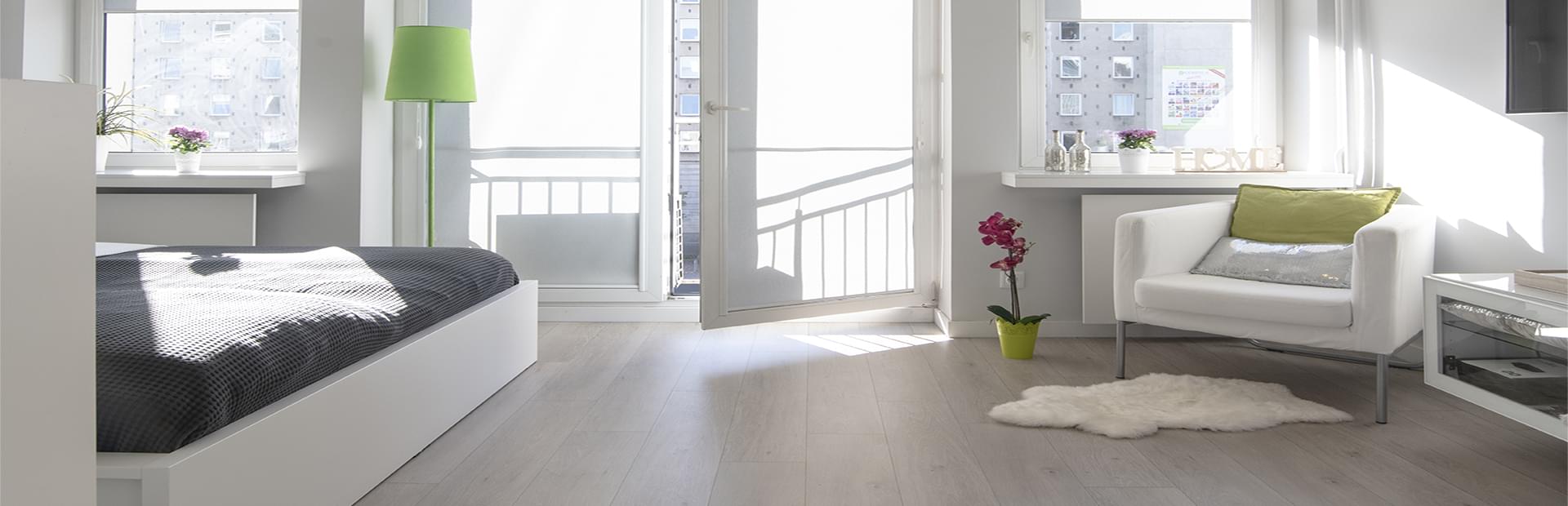 Apartment Salon Bed Armchair Window